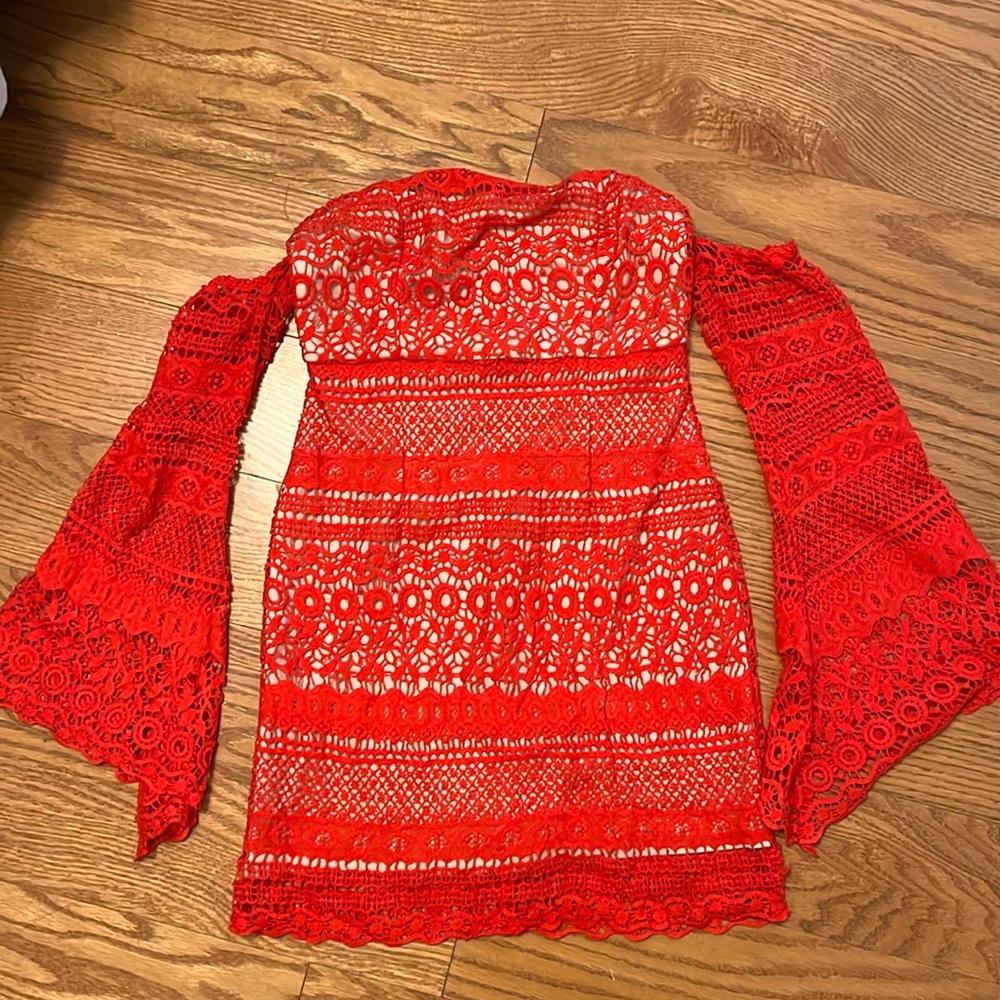 Red dress